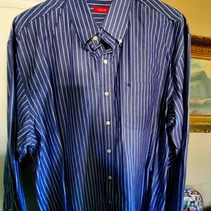 Button down shirt, size:XL, IZOD, striped